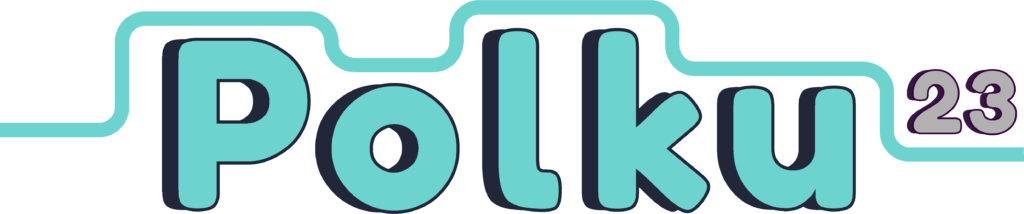 Polku23-logo turkoosina